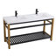 Ensemble de meuble-lavabo double 60 po Raya-1320389619