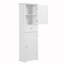 Armoire de rangement autoportante avec tiroir et tablette réglable-1727404