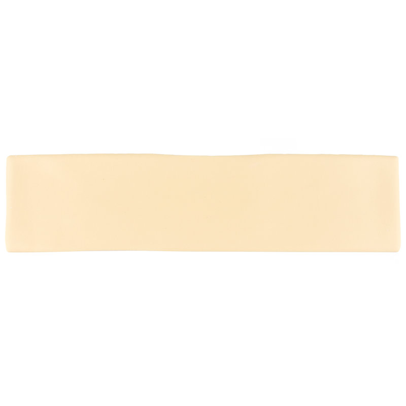Chalk 3" x 12" Ceramic Subway Wall Tile, Yellow
