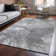 Premium Machine Washable Cerrito Gray Rug