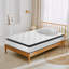 Matelas hybride en mousse à mémoire de forme de 12 po avec support de bord et ressorts ensachés Cybulski-123099044