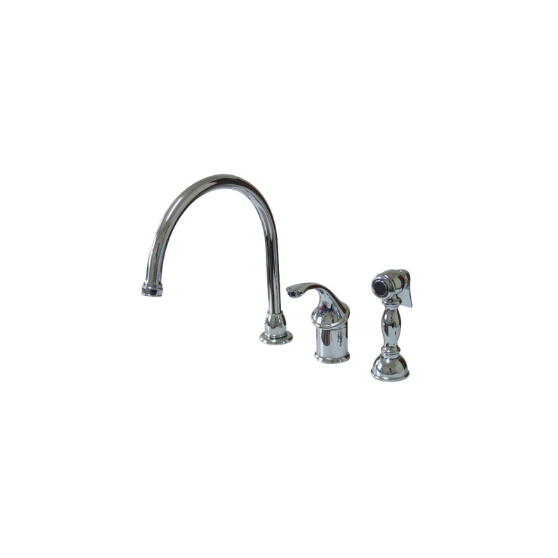 Distributeur d’eau chaud & froid, Finition en chrome poli