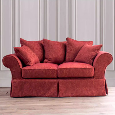 Simple Red Casual Sofa