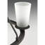 Abat-jour de candélabre en verre H 5,88 po-24418612