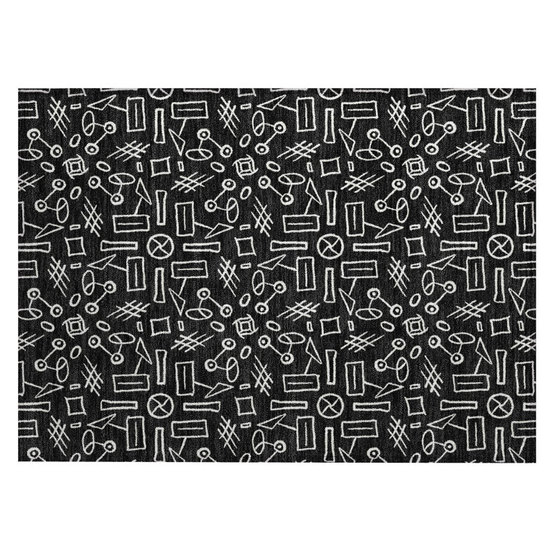 Machine Washable Indoor/Outdoor Chantille ACN2825 Kids Rug, 2'6" x 3'10"
