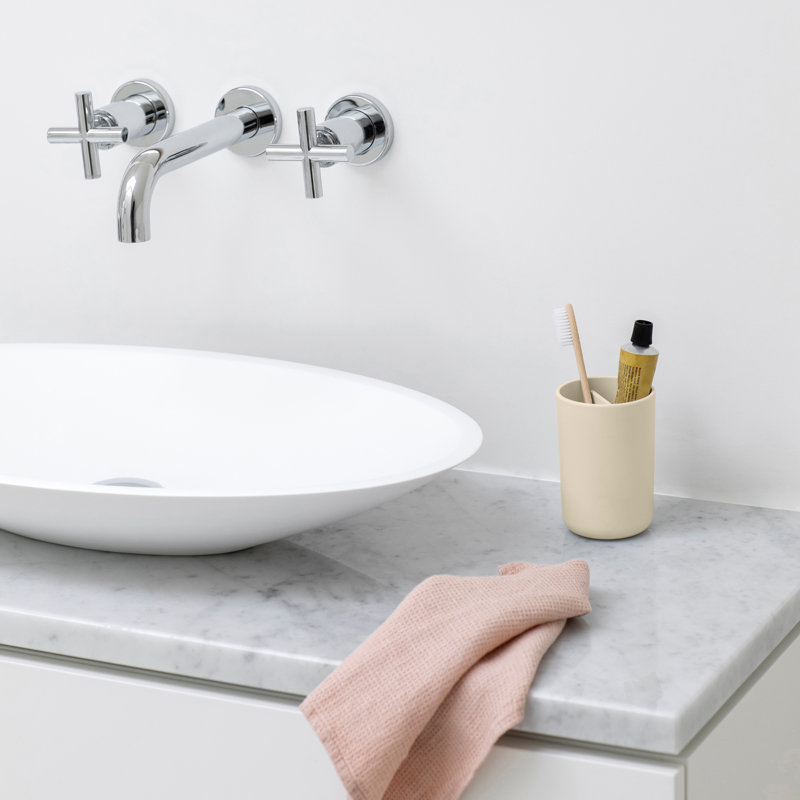 Brabantia Renew Toothbrush Holder, Soft Beige