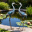 Statue de jardin Osheana Cranes