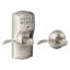 Accent Keypad Lever with Camelot Trim-7572862-43571668-43574188