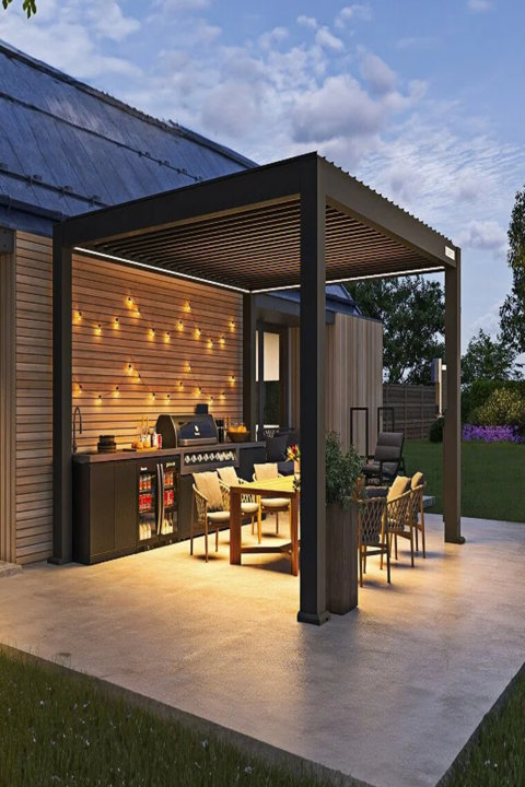 Turn Your Patio Into a Full-On Kitchen
