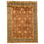 Hand Knotted Wool Oriental Area Rug in Red And Blue