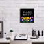 Toile épique Graffiti «Let It Hurt» par Elizabeth Caldwell, 12 po x 12 po-801805112