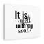 It Is Well My Soul - Wrapped Canvas Print-526486433