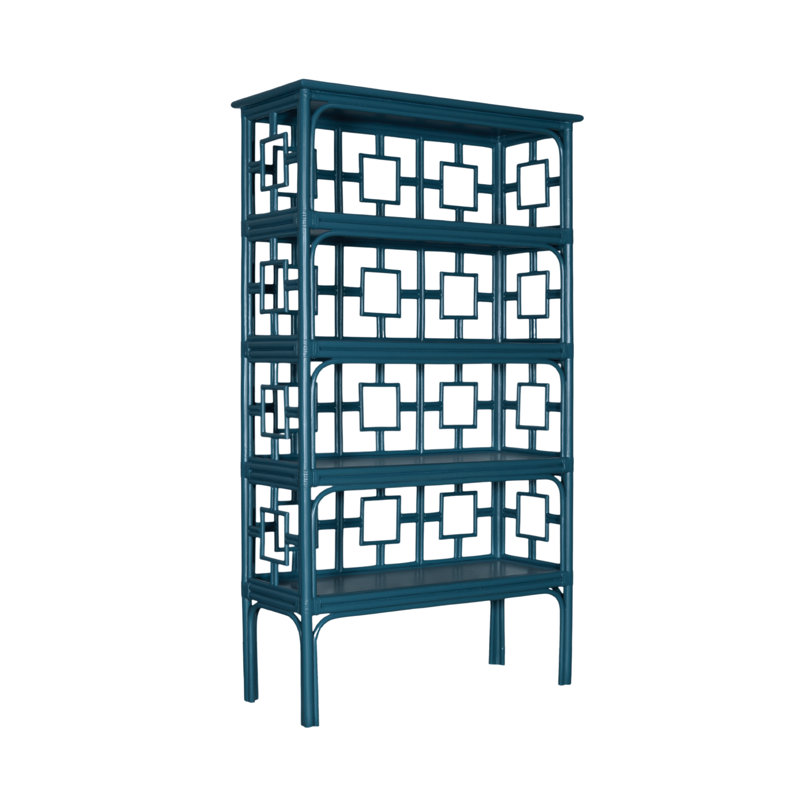 Bibliothèque Sobe H 70,5 "x l 41,5", Bleu surf
