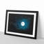 The Full Moon at Midnight - Picture Frame Graphic Art Print-56876650-56876651