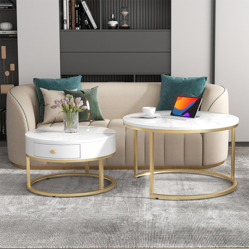 Amauche Frame Coffee Table with Storage