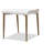 Micayah Parsons Side Chair in White Faux Leather, 37.99'' H X 18.11'' W X 24.8'' D-29832830-29832831