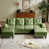 Chenille verte