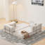 Canapé modulaire, canapé convertible Pudding Block, canapé-lit sur pied avec accoudoirs et canapé-lit confortable, canapé à compression pour le salon et la chambre à coucher-121068834
