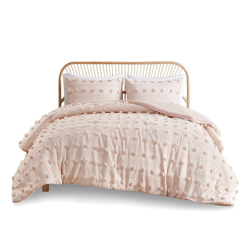 Twin/Twin Xl Comforter - Playful , , Machine Wash With, Twin Comforter + 2 Additional Pieces, Pink