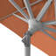 Parasol de patio blanc mat 11 pi.-1893976829