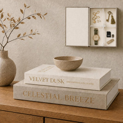 Cardboard Decorative Book