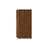 Stylish Striped Walnut Bathroom Floating Side Cabinet For Small Spaces, Wall-Mounted Storage Solution.