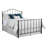 Jensiel Metal Scalloped Bed-95594849