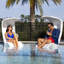 Chaise avec abat-jour Mondello (blanc)