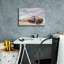  «Patriotic Pastime» par Lori Deiter, art mural sur toile, 18 po x 12 po