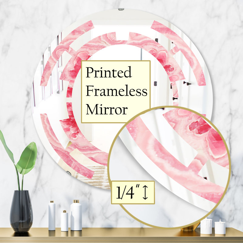 Miroir mural Quartz, H 31,5 po x l po