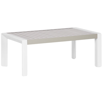 Aubrieana Rectangular Metal Outdoor Coffee Table - 47.2 cm W 70 cm D