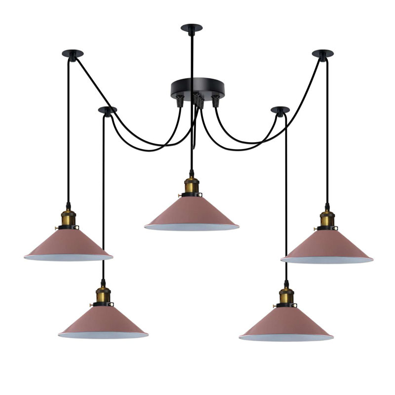Ameire 5 - Light Pendant, Pink