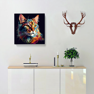 Cat Graphic No.2 - No Frame Print