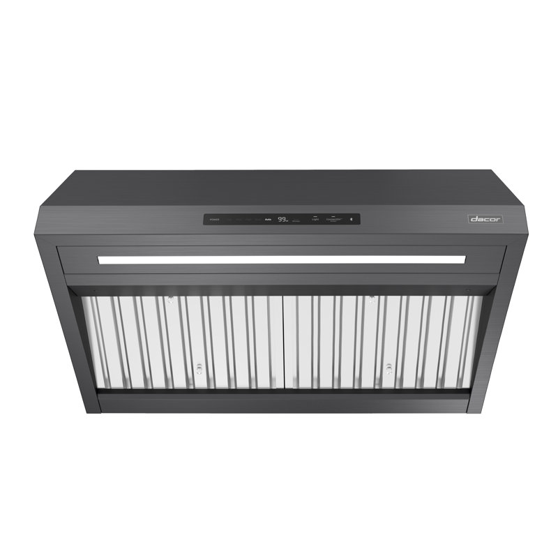 36" Pro-Canopy Hood, 1,200 CFM (780 CFM Capable), Graphite Stainless