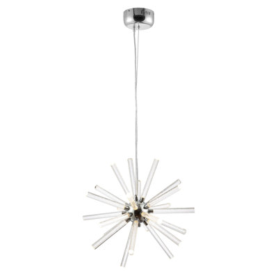 Muammer 24 - Light Chrome Unique/Statement Pendant