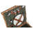 Deluxe 2 Person Wicker Fitted Picnic Hamper with Tweed Effect Lining