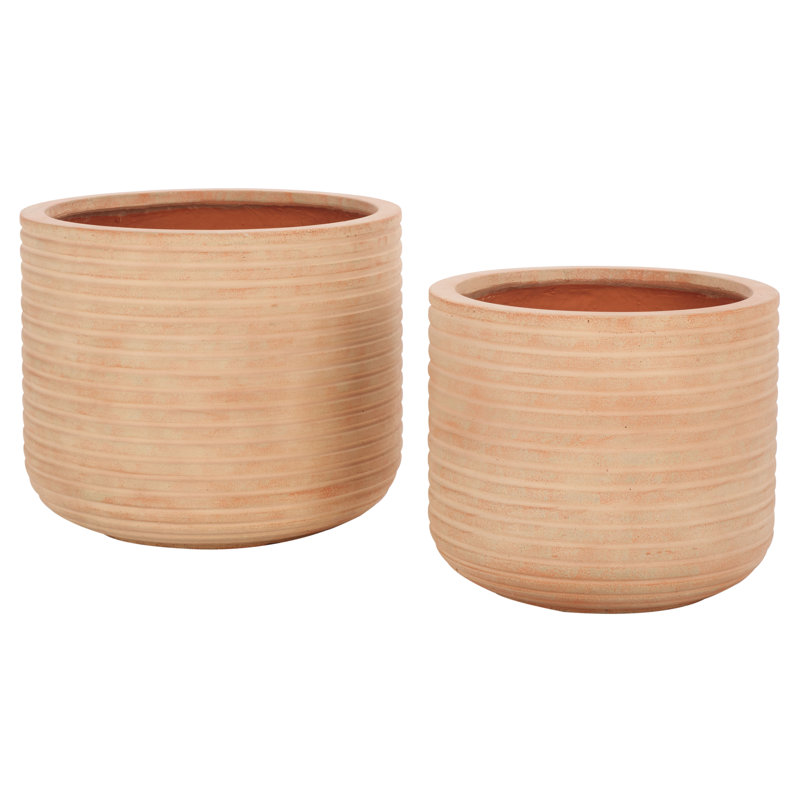 Norah Planter Pot Set2, Terracotta