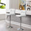Evererdo Swivel Adjustable Height Bar Stools-1374331486