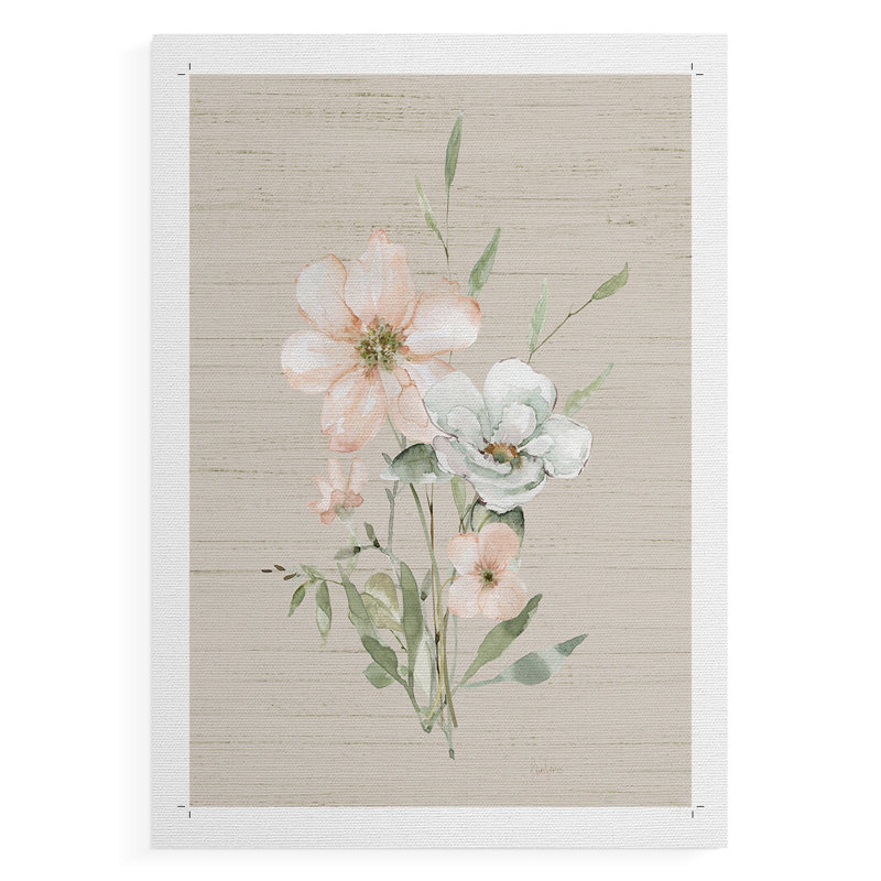 «Organic Botanical I», impression sur toile seulement - non encadrée, H 18 po x l 12 po
