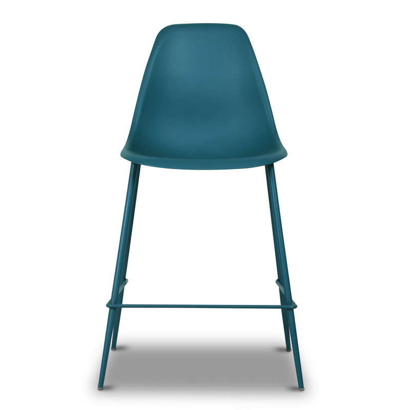 Sylvester Counter Stool, Ocean Teal