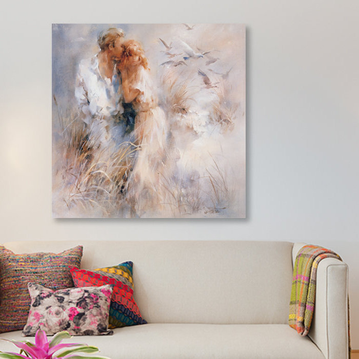 " Close Harmony " by Willem Haenraets, 18" H x 18" W x 1.5" D, No Mat, Wrapped Canvas