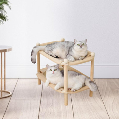 Canapé-lit générique à double couche pour chat