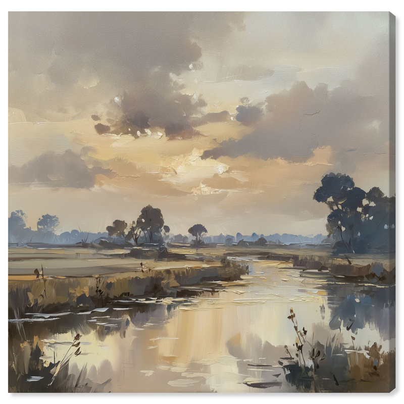 "Echoes of Daylight", reproduction d'art sur toile par Art Remedy, tendue avec châssis, 16 x 16, 16"H x 16"W, Gallery Wrapped