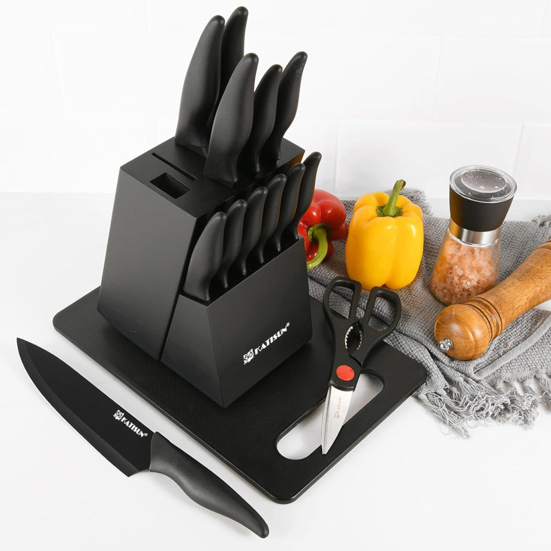 15 Pcs Kitchen Knife Set