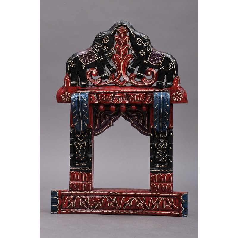 Boho Buildings & Architecture Wall Decor on Solid Wood
