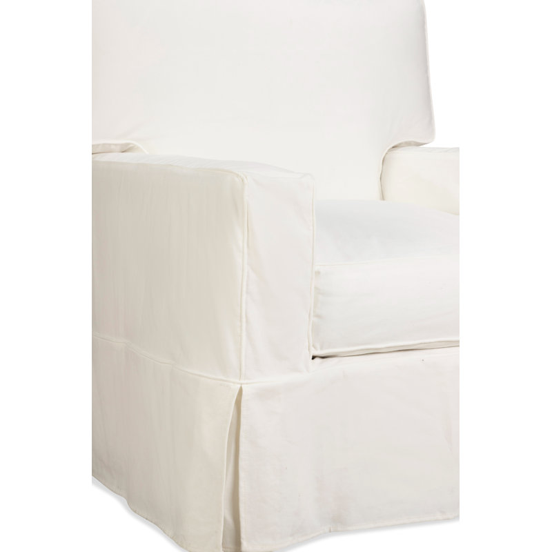 Taylor Armchair, Bayou Off White Canvas