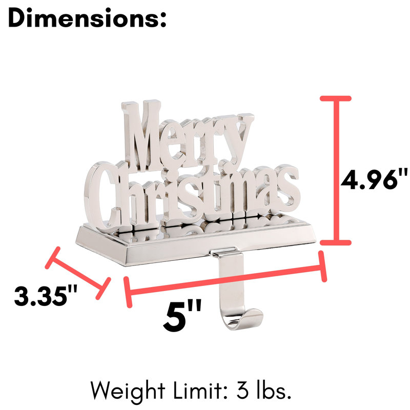 Merry Christmas Stocking Holder