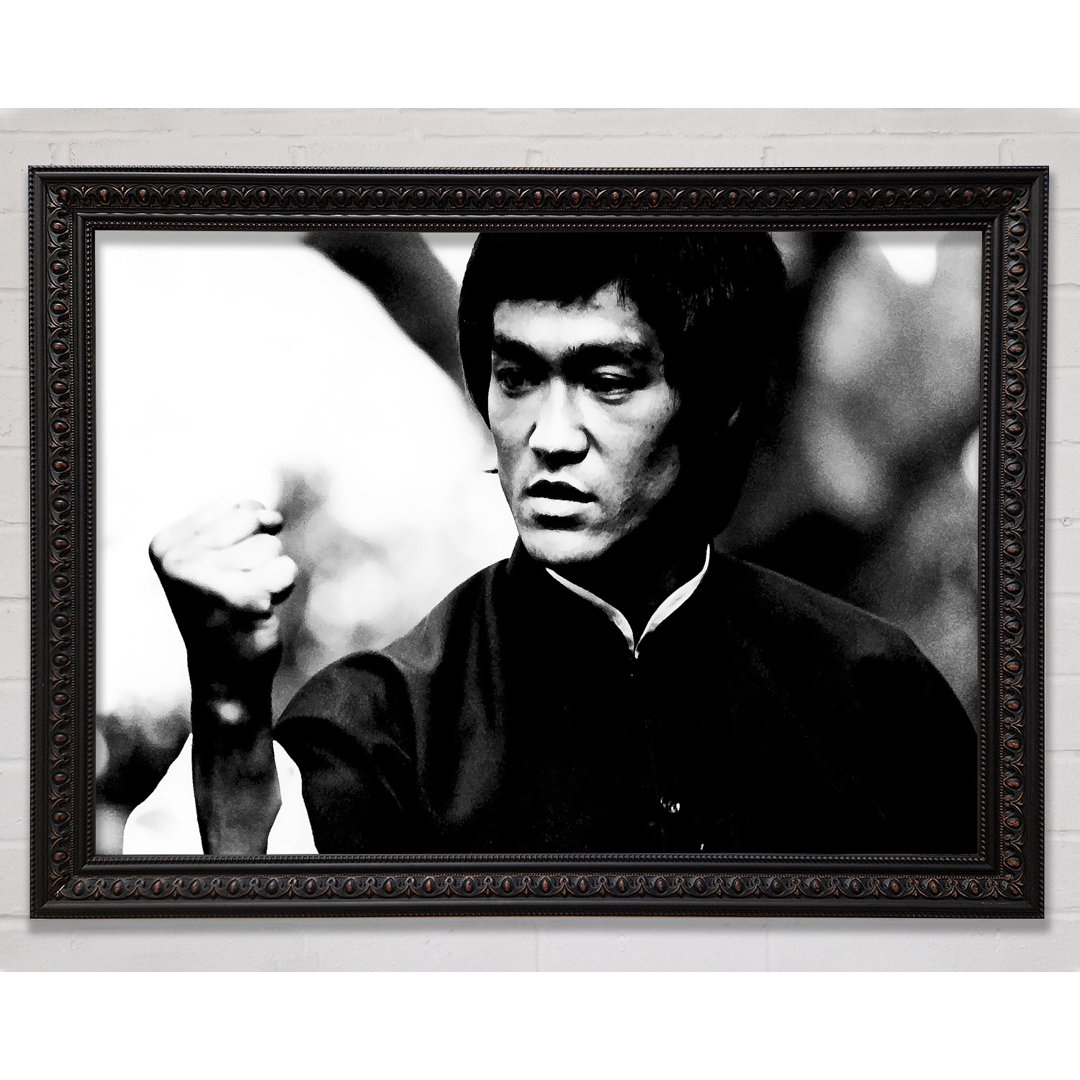 Bruce Lee Power Of One - Einzelne Bilderrahmen Kunstdrucke