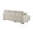 Areebe Upholstered L-Shaped Sectional Reversible-722411639