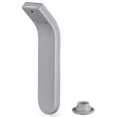 Bestway LED Waterfall with LED Strip Lights Grey ABS Outdoor Poolside Decor
